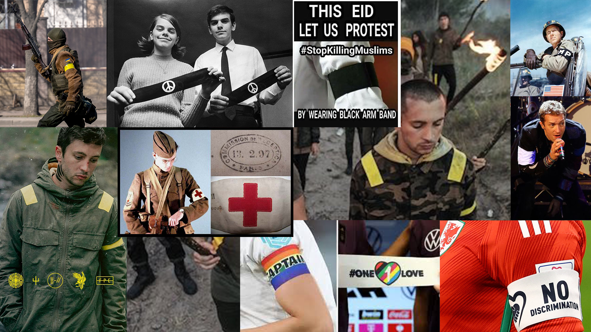 Armband Usage Collage