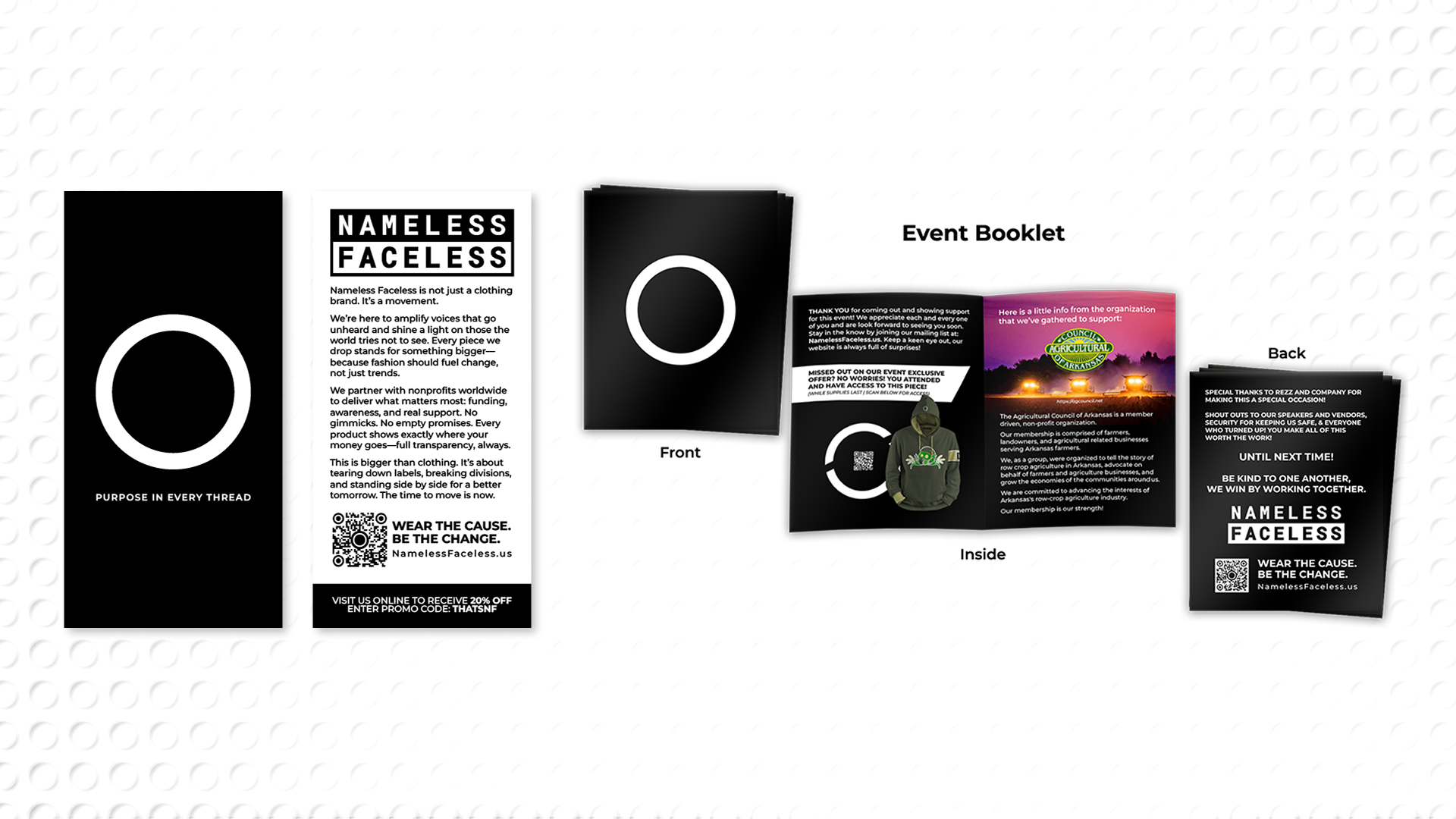 Nameless Faceless Print Mats